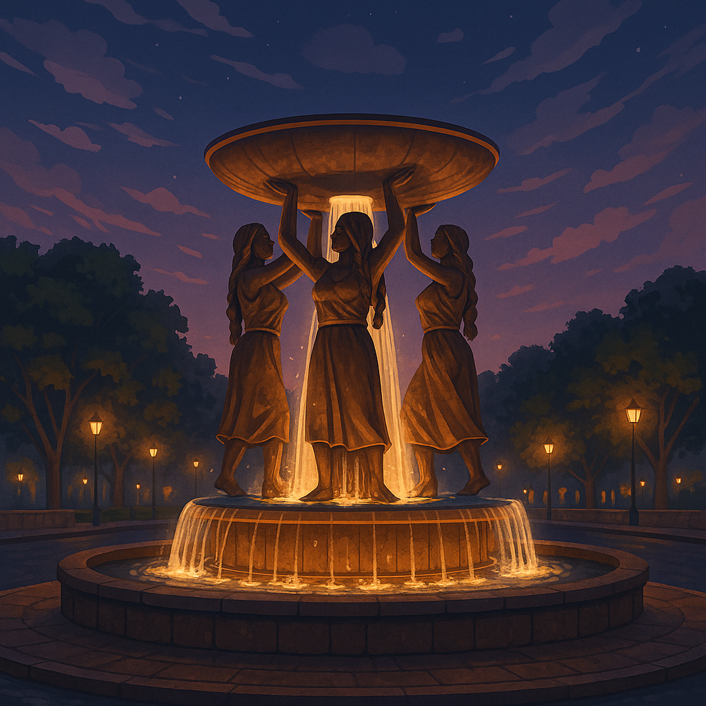 Fuente de las Tarascas Morelia - Símbolo cultural de Michoacán y tradición tarasca